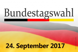 Bundestagswahl 24. September 2017 (Fotomontage © m.schuckart - Fotolia)